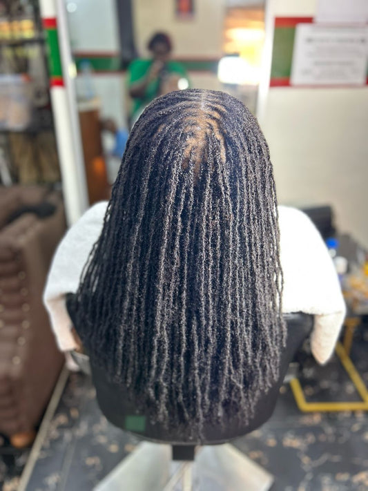 Extensions naturelles noires - Micro Locks - dreadshopremium