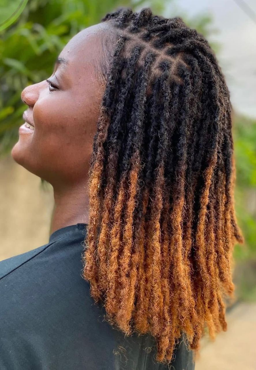 Extensiones de rastas regulares (0,6 cm)